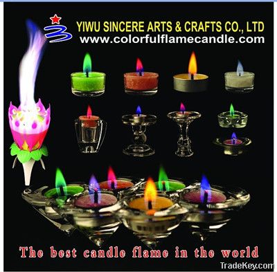 2013 birthday candles colorful flame candles