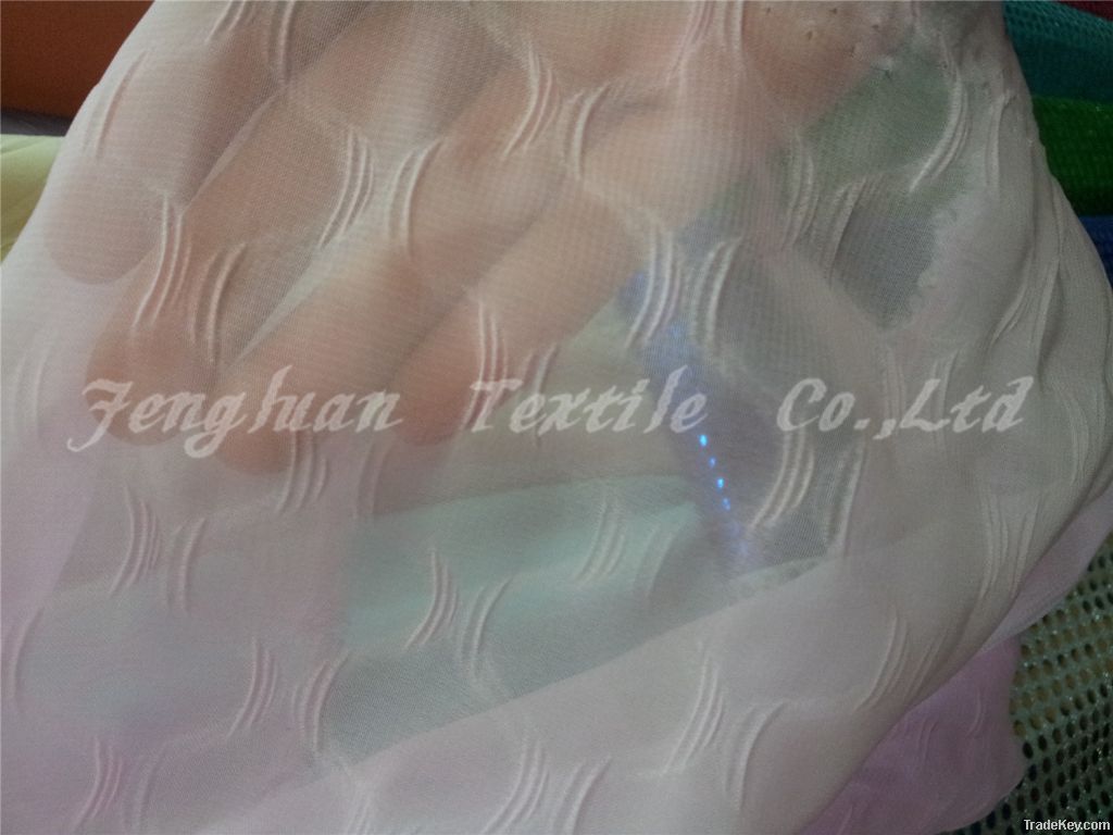 100D Crepe Chiffon Plain Dyed Fabric