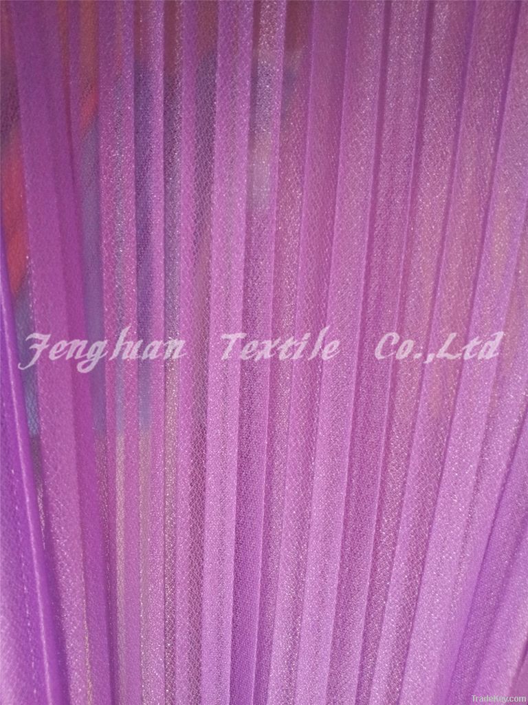 knitting chiffon crepe stripe fabric plain dyed 100%polyester