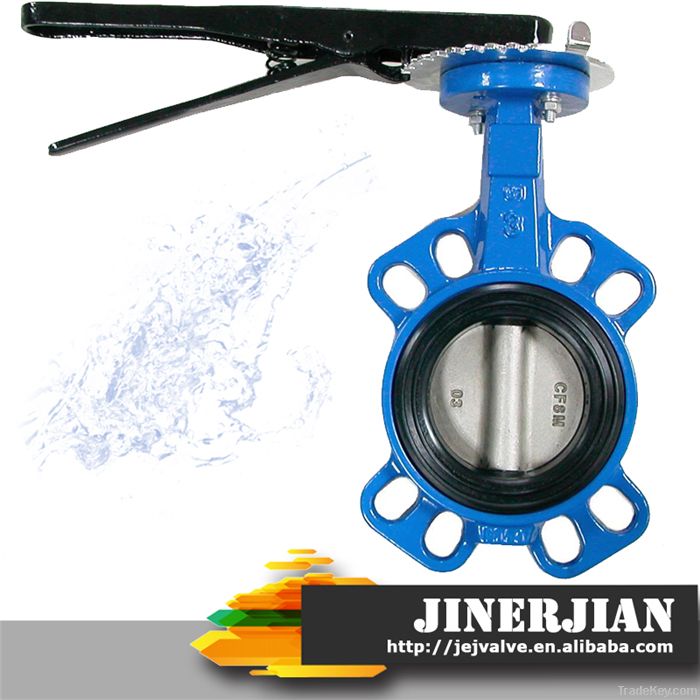 Jinerjian Aluminium handle butterfly valve