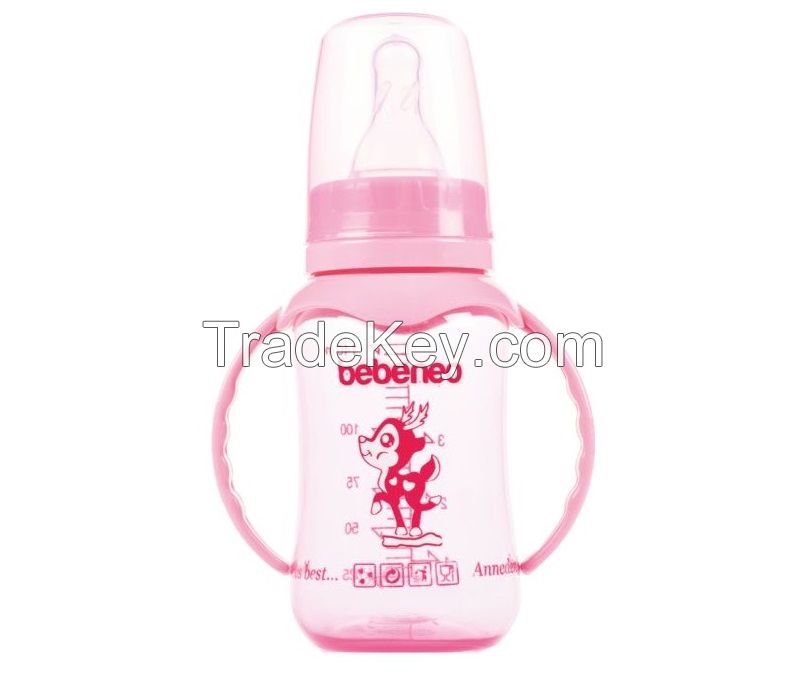 Colored Handled Feeding Bottle (PP)