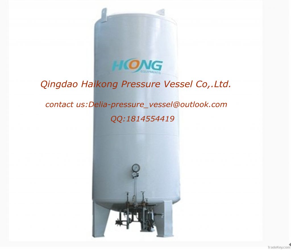 Liquid oxygen /nitrogen /argon of Vertical Cryogenic vessel