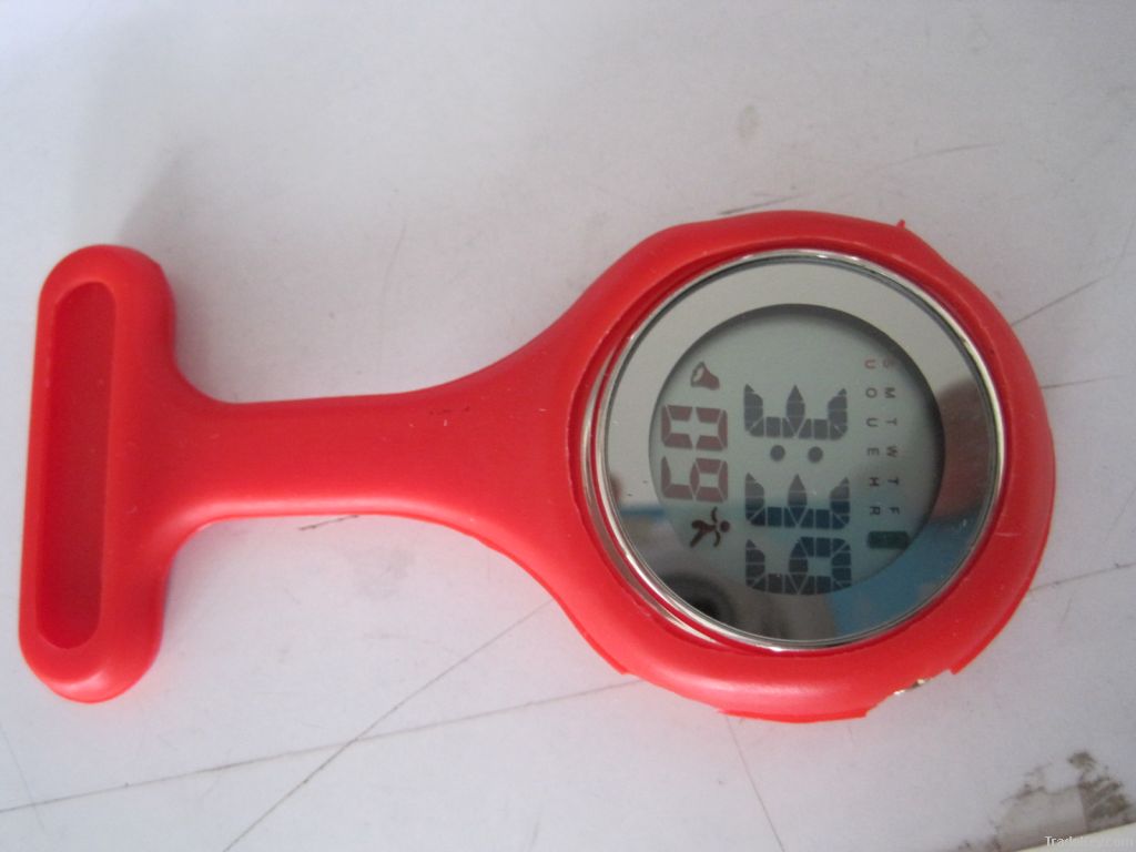 cute silicone nurse table/nurse watch/nurse silicone watch