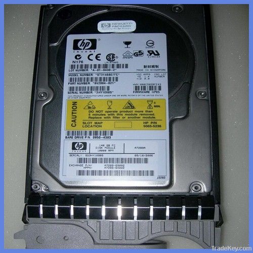 HP server hard disk