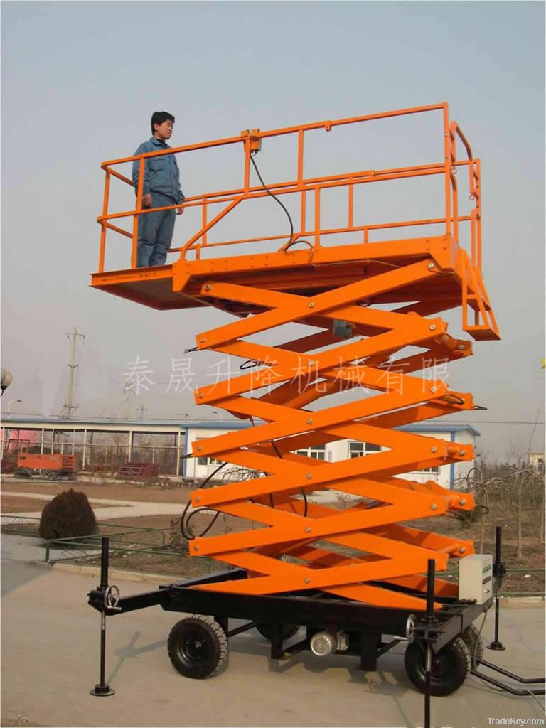 aerial work platform mobile scissor lift