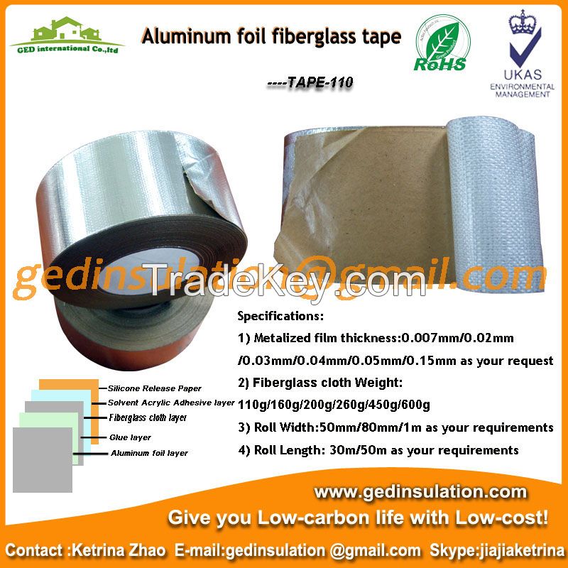 Hot sell Reinforced aliminum foil tape