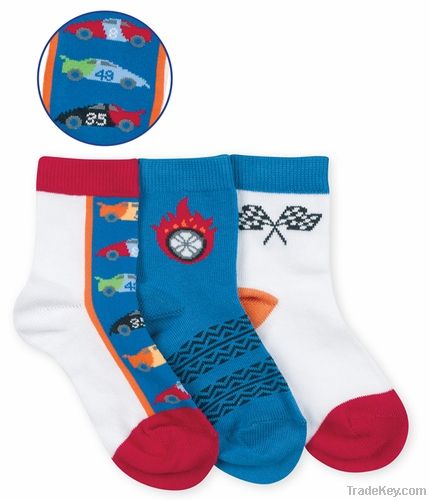 boy sock, children cotton sock, lovely sock, cute sock