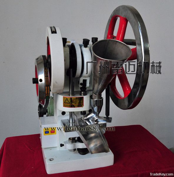 Small single-punch tablet machine