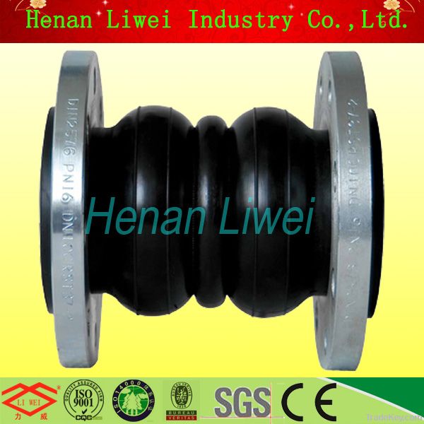 double sphere rubber expansion joint