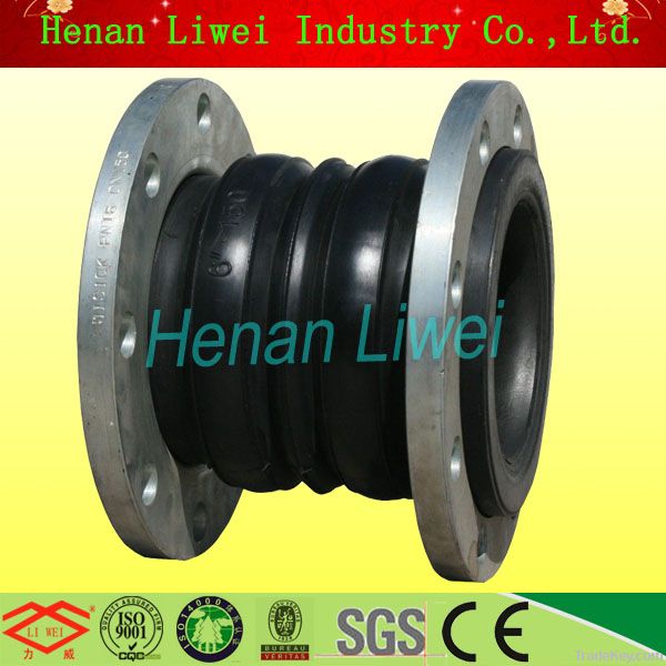 double sphere rubber expansion joint