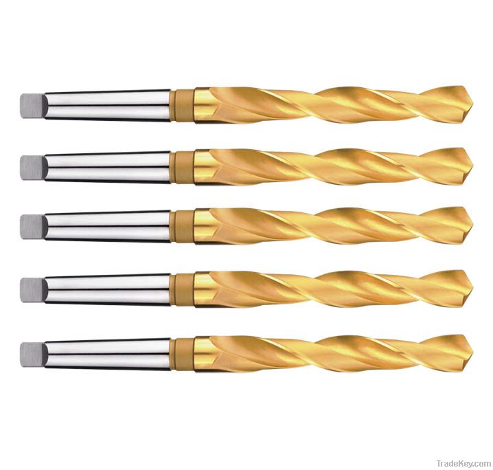 HSS Titanium coated Taper Shank Twist drill bit