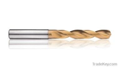 Carbide twist drill for hardened steel, drill bits, drilling tool