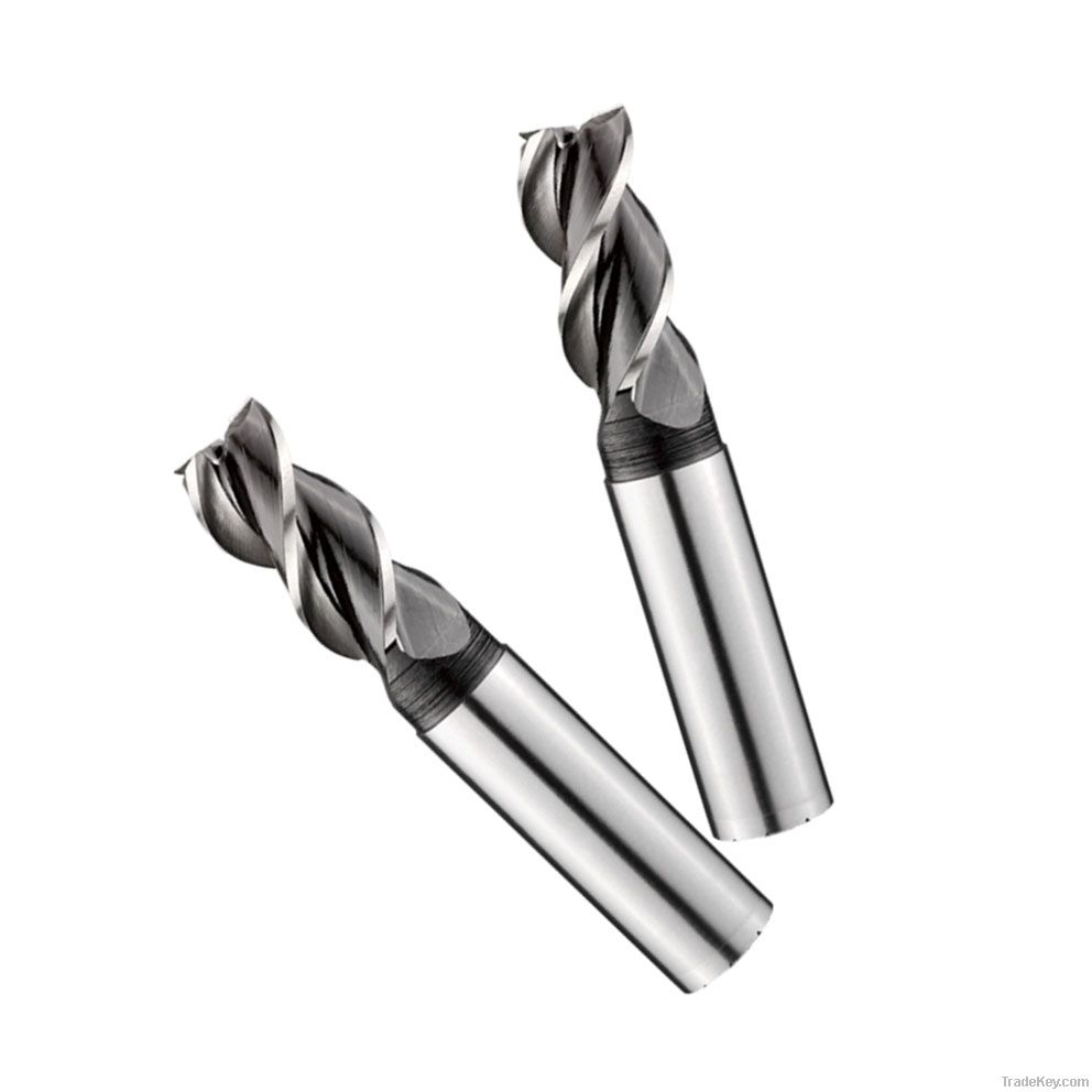 End mills with straight shank, Parallel shank end mills, milling cutte
