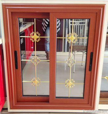 Aluminum sliding window