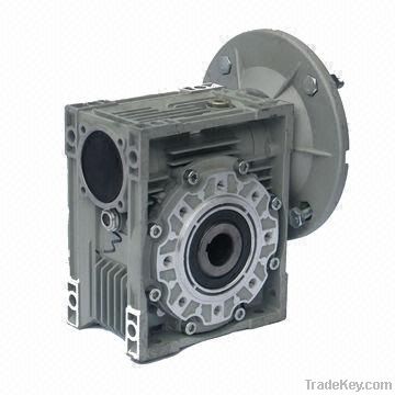 Worm Speed Reducer, Aluminum Housing/Iron Die Casting