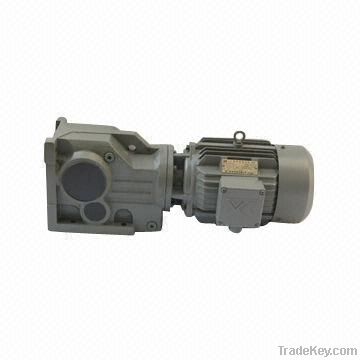 SK Short Flange-mounted Helical Gear Reducer with Hollow Shaft