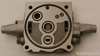 Hydraulic option control valve on Komatsu PC70-8 Model