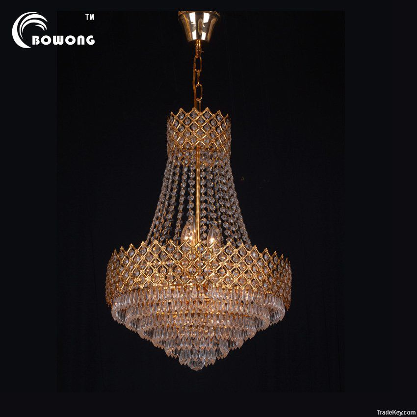 Fancy style crystal chandelier light from china