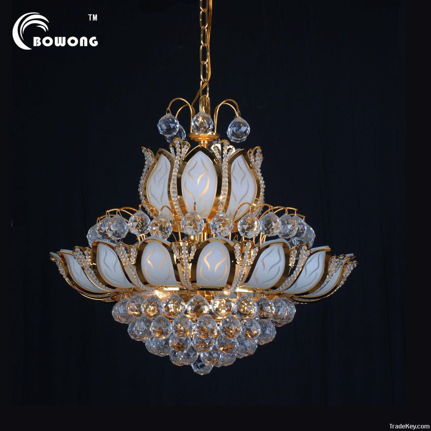 Fancy style crystal chandelier lighting from china