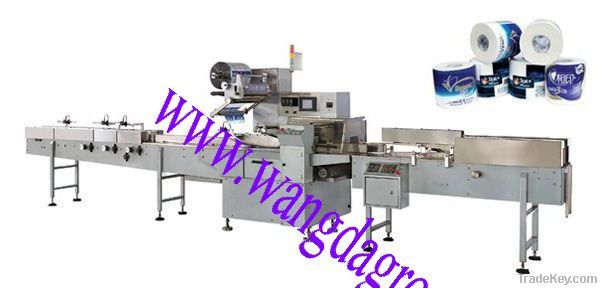 Full Automatic Toilet Paper Packing Machine for Single Roll