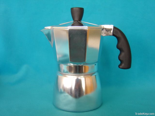 aluminum coffee maker