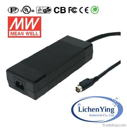 Mean Well 220W Single Output Battery Charger Desktop adaptor CB CE TUV