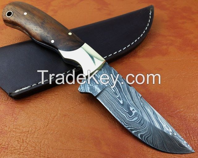 Damascus Hunting Knife