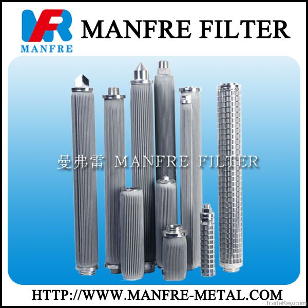 stainless pleat filter elements for oil