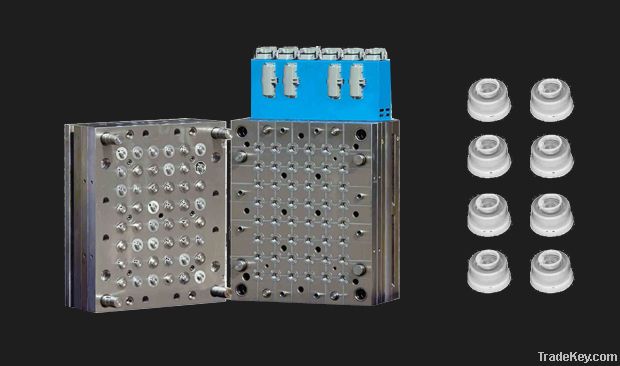 Pharmaceutical cap mould