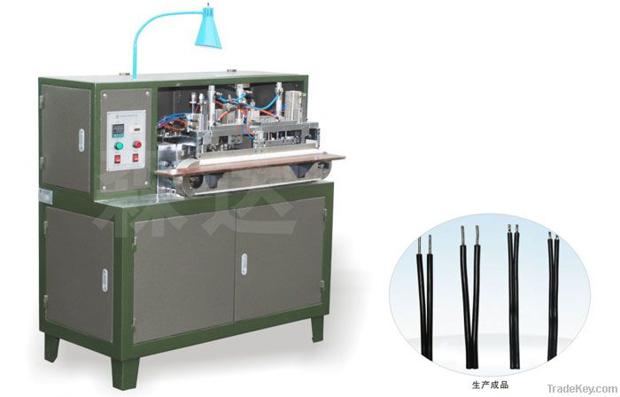 wire stripping, twisting&soldering machine