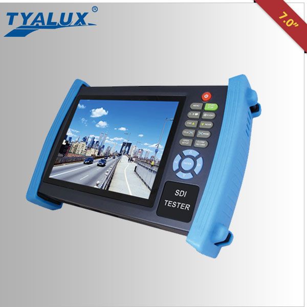 7 inch multi-function cctv HD-SDI Tester for cctv camera