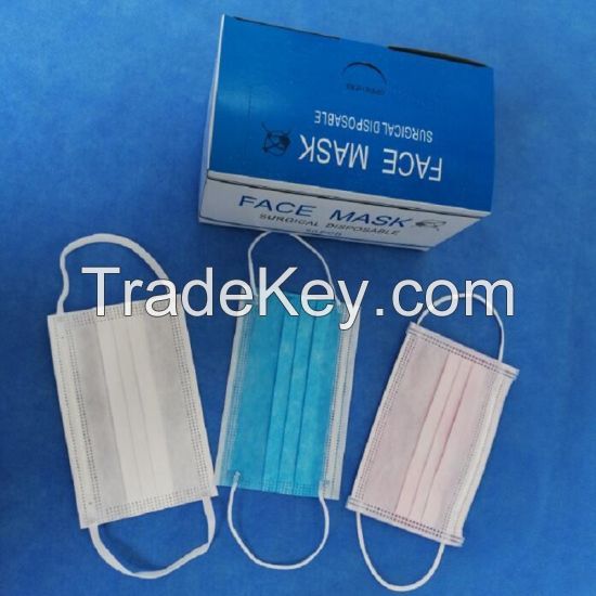 1ply Medical Surgical Face Masks with Earloop