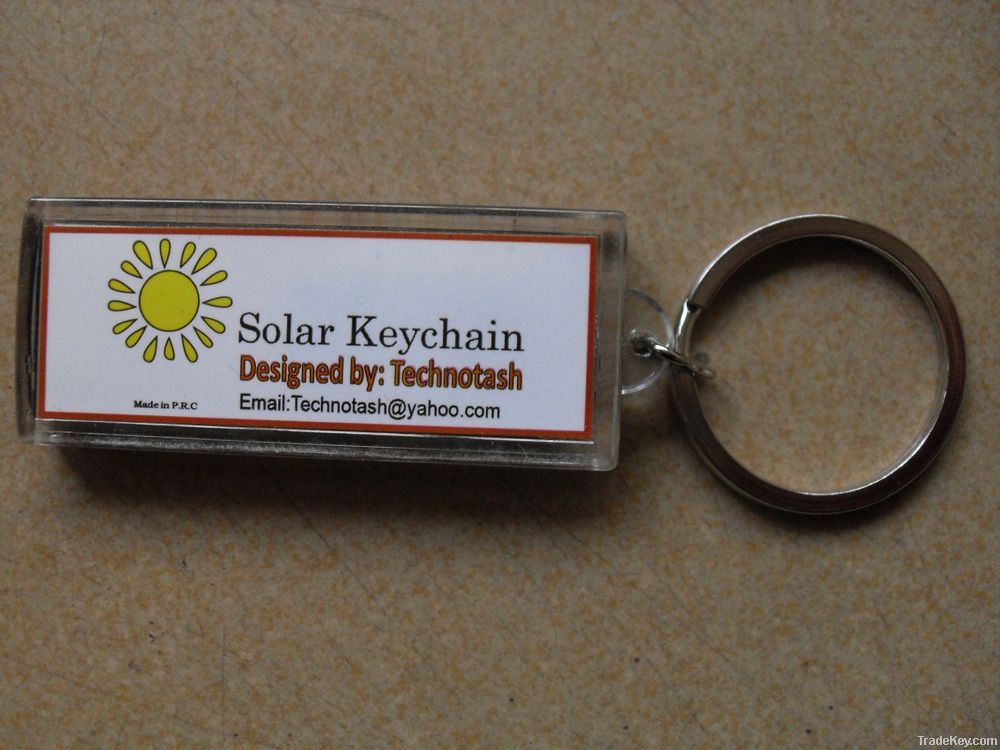 solar keychain