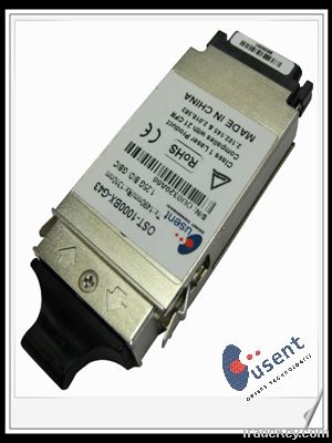 1.25Gbps BIDI GBIC transceiver(Tx:1490nm/Rx:1310nm SC 10km)