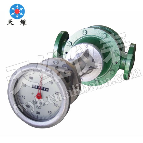 oval gear high temperature furnace oil flow meter