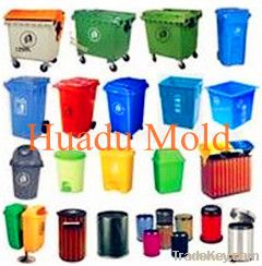 plastic garbage bins