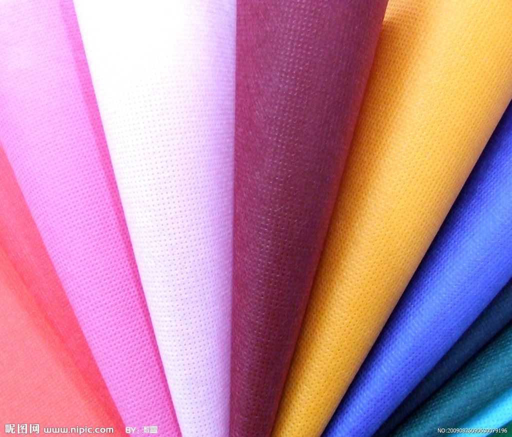 colorful 160cm width polypropylene non woven fabric for bags
