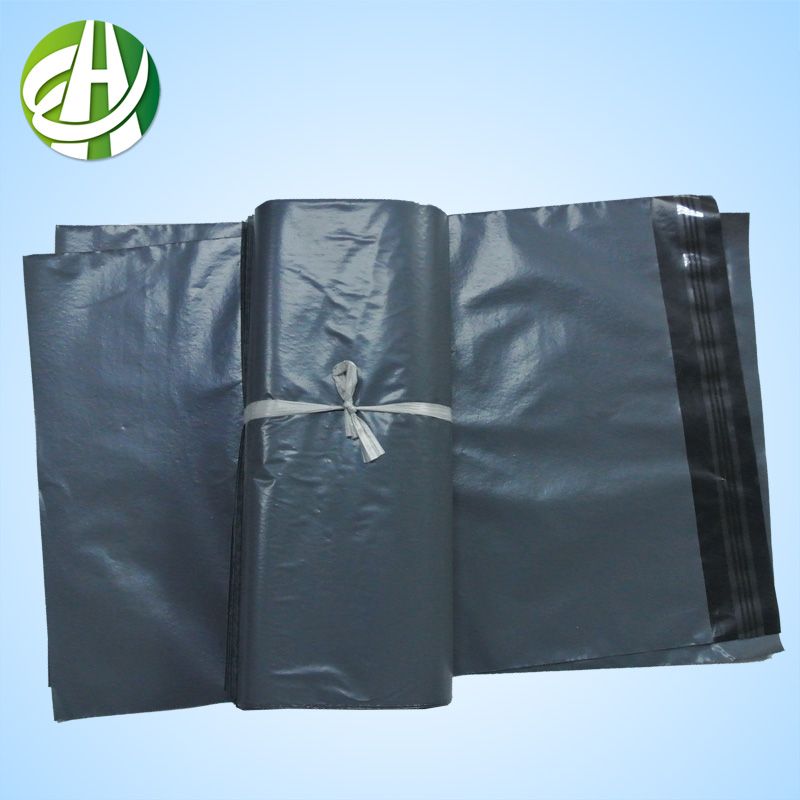 UK recycled plastic grey poly mailing bag for package packing