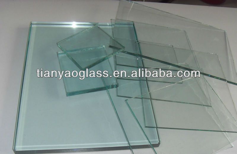 2-19mm clear/tinted float glass
