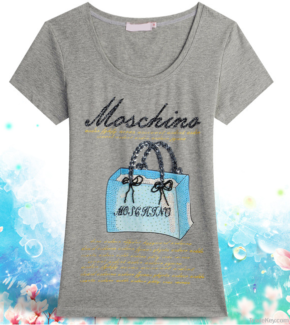 custom made women t shirt with best quality