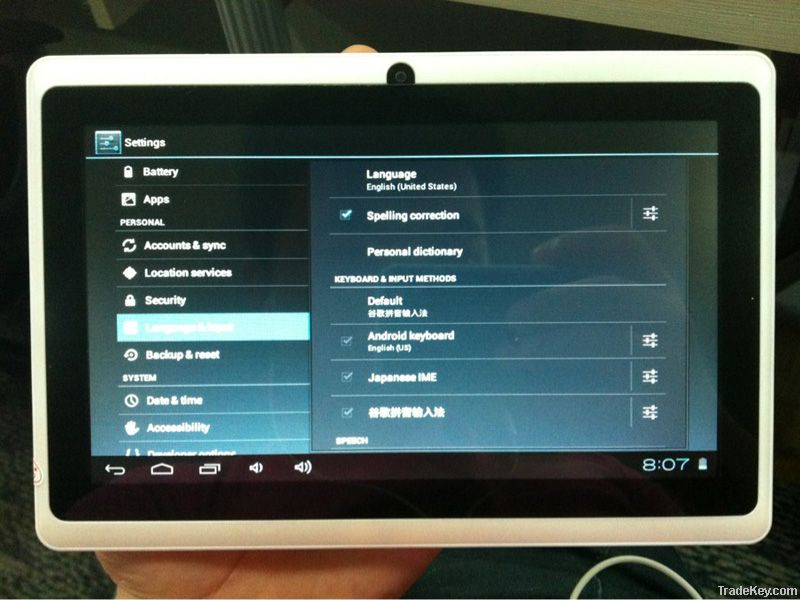 Andrid 4.0 Tablet PC