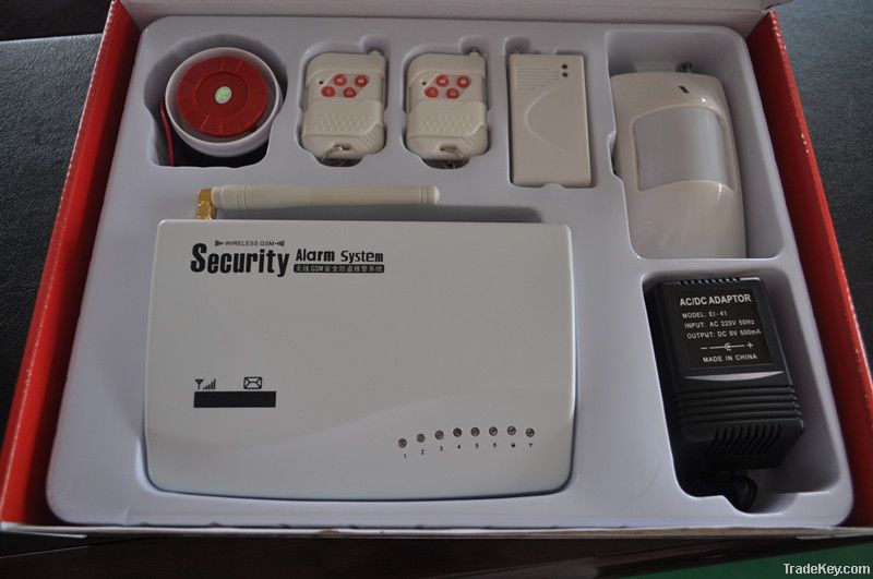 GSM Wireless Home Burglar Security Alarm System