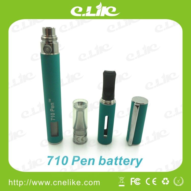 Electronic cigarette 710 Pen with wax atomizer suit Ego Battery