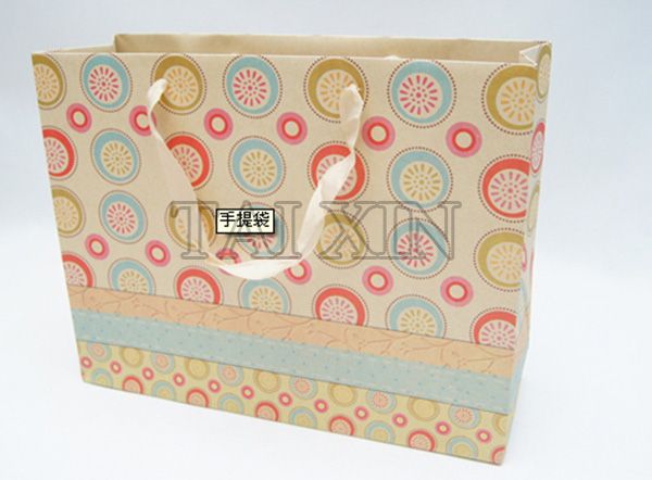 2013 Elegant style and fashionable design packaging paper bag