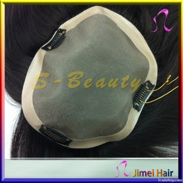 6*9 virgin brazilian hair piece toupee for men