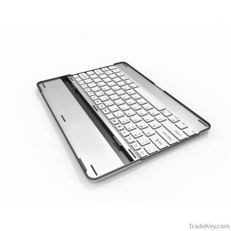 Aluminum Mobile Carry-on Bluetooth 3.0 Wireless Keyboard for iPad 2 /