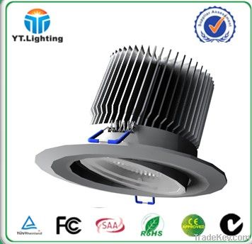 CE ROHS approved Aluminum 18w cob led downlight 1800-1950lm high power