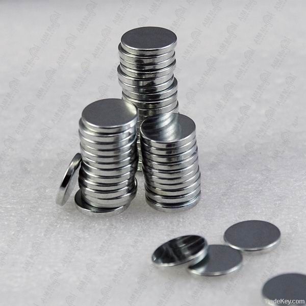 flat disc neodymium magnets for clothing