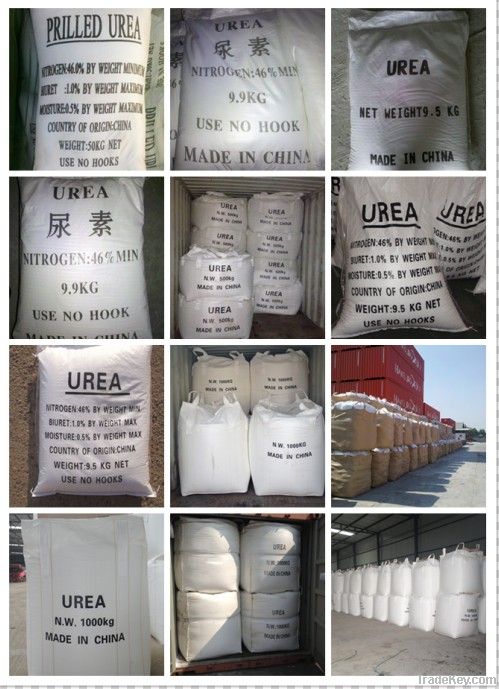 Prilled urea