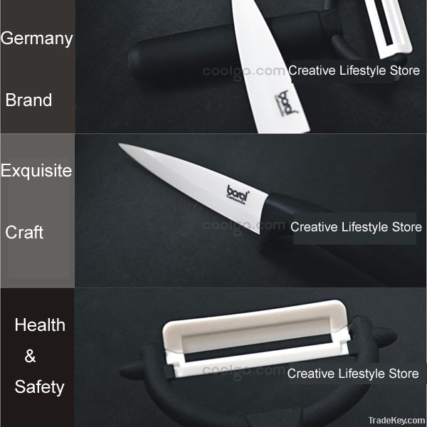 Set package for Fine Ceramic Knife and Peeler